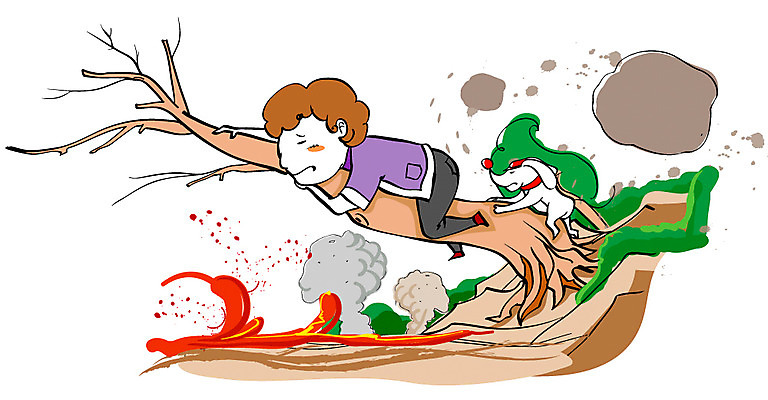 EPS 나무 식물 남자 일러스트 자연현상 자연 매달리기 한명 사람 20대 성인 야외 환경 피해 돌_바위 바위 연기 개 강아지 폭발 자연재해 재해 화산 분출 용암 화산폭발 넘어짐 산사태 남자만 남자한명만 성인남자만 청년만 청년남자만 청년남자한명만 성인한명만 성인남자한명만 성인만 쓰러짐 국내일러스트 1 포유류 모션 산 청년 반려동물 생태계 파일형식 벡터