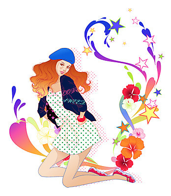 EPS 모자 문양 라이프스타일 드레스 계절 원피스 여자 패션 꽃 별 포즈 운동화 무늬 일러스트 팔찌 한명 사람 20대 성인 라이프 여름 쇼핑 유행 재킷 비니 베레모 스니커 여자만 여자한명만 성인여자만 청년만 청년여자만 성인한명만 청년여자한명만 성인여자한명만 성인만 국내일러스트 자연요소 식물 모자_잡화 1 잡화 옷 신발 장신구 청년 생활 외투 파일형식 벡터