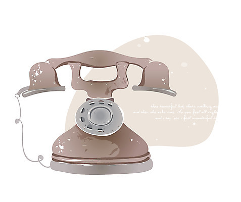 EPS 아이콘 사람없음 통신기기 전화기 엔틱아이콘 2D아이콘 통신 기계 앤티크 파일형식 벡터