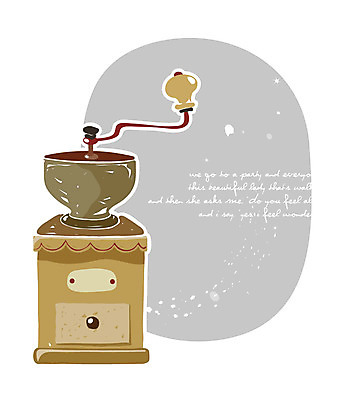 EPS 아이콘 사람없음 전자제품 가전제품 커피메이커 엔틱아이콘 그라인더 2D아이콘 앤티크 커피용품 파일형식 벡터