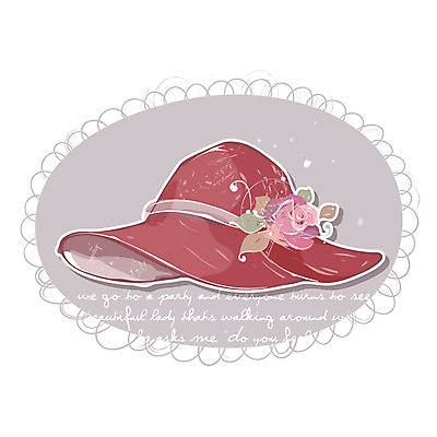 EPS 아이콘 모자 잡화 사람없음 쇼핑 엔틱아이콘 2D아이콘 앤티크 파일형식 벡터