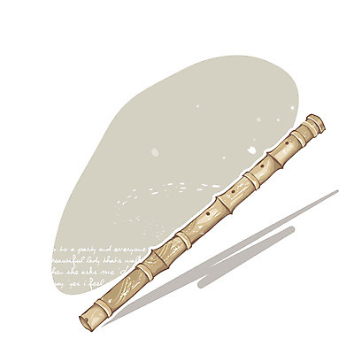 EPS 아이콘 악기 음악 국악기 관악기 사람없음 엔틱아이콘 단소 2D아이콘 문화예술 국악 앤티크 목관악기 파일형식 벡터