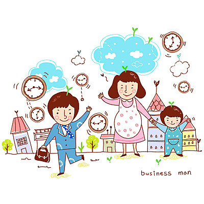 EPS 주간 나무 식물 구름 라이프스타일 여자 남자 아들 어린이 시계 서류가방 가방 일러스트 비즈니스 가족 하늘 엄마 아침 노동자 주택 사람 소년 야외 건물 라이프 세명 비즈니스라이프 새싹 손잡기 자녀 인사 시간 직장인 비즈니스맨 아빠 아줌마 주부 출근 손인사 배웅 국내일러스트 자연요소 직업 건축물 잡화 중년 관계 모션 생활 예절 출퇴근 파일형식 벡터