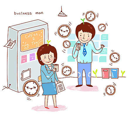 EPS 전신 문자 라이프스타일 알파벳 영어 여자 남자 커피 시계 일러스트 회사 비즈니스 티타임 휴식 노동자 전등 조명 직장 실내 대화 서기 들기 사람 정장 두명 라이프 비즈니스라이프 새싹 마시기 쓰레기통 인사 시간 직장인 비즈니스맨 비즈니스우먼 휴게실 차 문서 치마정장 사내 자판기 탕비실 국내일러스트 식물 직업 옷 음료 컨셉 모션 말하기 내부 생활 치마 예절 파일형식 벡터