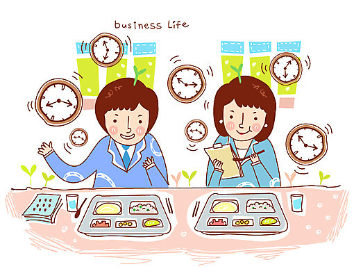 EPS 문자 라이프스타일 알파벳 영어 여자 남자 음식 시계 일러스트 비즈니스 젓가락 탁자 노동자 수저 실내 대화 사람 상반신 두명 라이프 컵 비즈니스라이프 식당 숟가락 식사 시간 직장인 비즈니스맨 비즈니스우먼 보고 물컵 문서 점심 식판 점심식사 구내식당 상업시설 국내일러스트 직업 식기 가구 말하기 내부 생활 상점 발표 시설 상업 파일형식 벡터