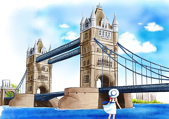 주간 전신 PSD 나무 식물 구름 모자 여자 여행 백그라운드 일러스트 청소년 하늘 휴가 영국 한명 서기 사람 빌딩 야외 건물 10대 강 도시 타워브릿지 런던 안식처 영국여행 타워교 템스강 가교 여자만 여자한명만 십대만 십대여자만 십대여자한명만 국내일러스트 자연요소 1 건축물 잡화 유럽 해외여행 모션 휴식 잉글랜드 다리_건축물 파일형식