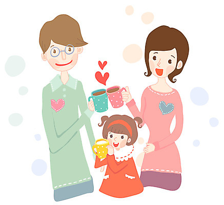 EPS 라이프스타일 여자 남자 딸 행복 커피 어린이 일러스트 가족 엄마 티타임 휴식 사랑 사람 소녀 세명 부모 우유 머그컵 마시기 자녀 하트 원형 아빠 차 커피잔 핵가족 커플잔 국내일러스트 모양 도형 감정 음료 컨셉 관계 모션 잔 유제품 생활 컵 파일형식 벡터
