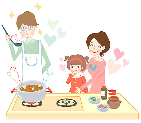 EPS 라이프스타일 그릇 여자 남자 딸 행복 어린이 음식 가사 일러스트 재료 가족 엄마 실내 사랑 요리 사람 소녀 세명 부모 주방 자녀 하트 항아리 아빠 가스레인지 냄비 찌개 핵가족 국자 요리중 간보기 조미료통 국내일러스트 모양 식기 감정 관계 모션 주방용품 통 내부 생활 가전제품 레인지 도자기 솥 파일형식 벡터