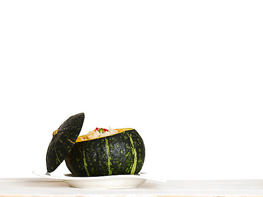 포토 JPG 스튜디오촬영 접시 음식 채소 식재료 호박 요리 누끼 사람없음 볶음밥 단호박 단호박밥 호박밥 국내포토 식기 밥 실내 파일형식