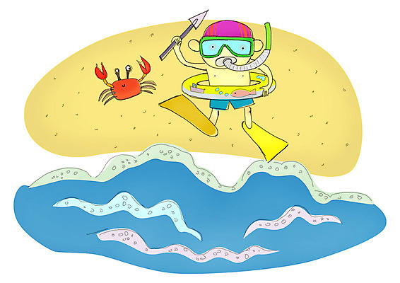 PSD 동물 한마리 계절 어린이교육 교육 남자 창 초등학생 어린이 파도 바다 절지류 일러스트 물놀이 방학 여름방학 갑각류 한명 사람 소년 해변 야외 여름 모래사장 바다동물 꽃게 게 스노클링 꼬챙이 호흡기관 물안경 오리발 고기잡이 튜브 남자만 남자한명만 어린이만 소년만 소년한명만 국내일러스트 1 학생 무기 놀이 주방용품 휴가 어업 수중동물 수상스포츠 장기_의학 수영용품 파일형식 여름_계절