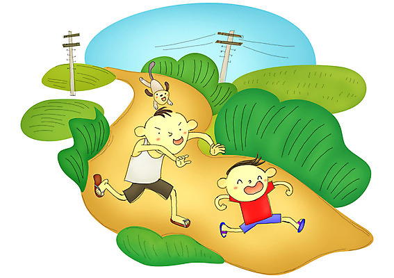 주간 PSD 동물 한마리 계절 어린이교육 교육 남자 반려견 길 초등학생 어린이 일러스트 놀이 방학 여름방학 사람 소녀 소년 야외 두명 여름 반려동물 달리기 시골 개 강아지 탈출 즐거움 전봇대 시골길 술래잡기 어린이만 국내일러스트 자연요소 1 학생 공공시설 여자 감정 컨셉 포유류 모션 휴가 파일형식 여름_계절