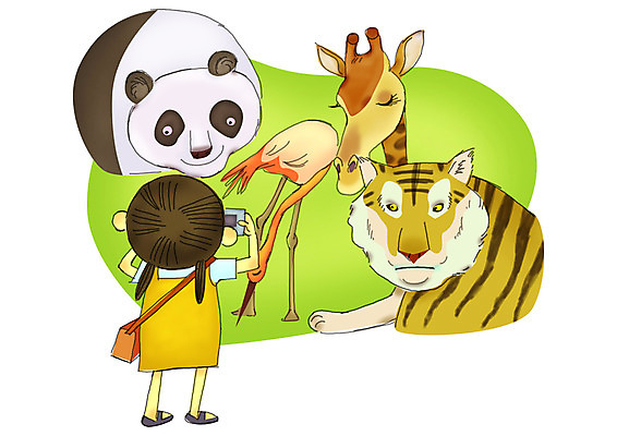 전신 PSD 동물 계절 여자 어린이교육 교육 초등학생 어린이 일러스트 방학 동물원 여름방학 한명 서기 들기 사람 소녀 여름 소풍 카메라 사진촬영 촬영 호랑이 디지털카메라 판다 플라밍고 기린 구경 크로스백 관람 여자만 여자한명만 어린이만 소녀만 소녀한명만 국내일러스트 1 학생 가방 곰 포유류 모션 조류 휴가 전자제품 야외활동 파일형식 여름_계절