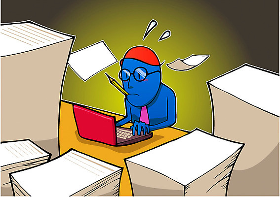 EPS 캐릭터 남자 종이 안경 일러스트 비즈니스 한명 사람 상반신 20대 성인 노트북 컴퓨터 사무실 연필 문 업무 직장인 비즈니스맨 작업실 비즈니스캐릭터 책상 문서 땀 노력 야근 땀방울 문서작성 문서정리 서류더미 잔업 남자만 남자한명만 성인남자만 청년만 청년남자만 청년남자한명만 성인한명만 성인남자한명만 성인만 일러캐릭터 직업 1 잡화 가구 학용품 청년 전자제품 필기구 작업 파일형식 벡터 더미