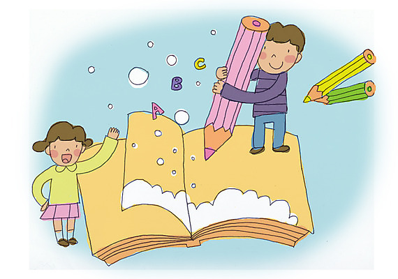 전신 PSD 문자 학생 알파벳 영어 여자 어린이교육 교육 남자 초등학생 어린이 일러스트 교과목 색연필 영어교육 서기 들기 사람 소녀 소년 두명 책 필기구 연필 공책 거품 기록 원형 손인사 어린이만 국내일러스트 도형 모션 문구용품 학용품 인사 파일형식