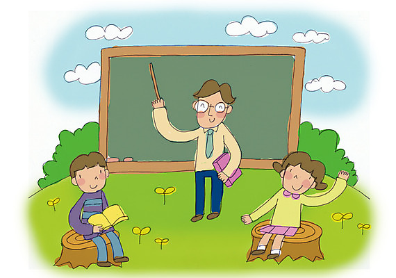 주간 전신 PSD 식물 구름 학생 여학생 여자 어린이교육 교육 남자 초등학생 어린이 남학생 일러스트 하늘 수업 사람 앉기 소녀 소년 잔디 야외 책 세명 손들기 새싹 교사 칠판 발표 지시봉 나무밑둥 야외수업 통나무의자 어린이만 국내일러스트 자연요소 나무 직업 의자 모션 파일형식