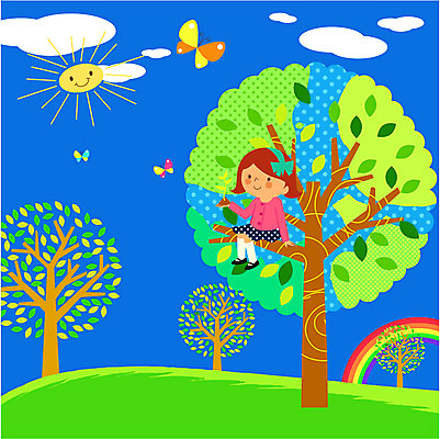 EPS 주간 나무 식물 구름 여자 행복 초등학생 어린이 나비 무지개 일러스트 자연 하늘 한명 사람 야외 태양 새싹 자연보호 환경 희망 흙 환경오염 오염 친환경 동산 자연주의 모종 여자만 여자한명만 어린이만 소녀만 소녀한명만 국내일러스트 자연요소 1 학생 감정 곤충 컨셉 보호 생태계 파일형식 벡터