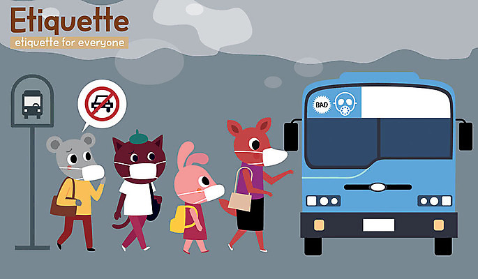 동물 캐릭터 동물캐릭터 여러마리 일러스트 사슴 버스 대중교통 마스크 사람없음 귀여움 고양이 토끼 예절 쥐 매너 황사 미세먼지 국내일러스트 일러캐릭터 AI파일 육상교통 교통수단 다수 컨셉 포유류 반려동물 설치류 먼지 파일형식 벡터