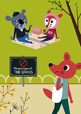 나무 동물 캐릭터 공원 동물캐릭터 일러스트 사슴 세마리 잔디 사람없음 소풍 귀여움 예절 여우 코알라 매너 잔디보호 출입금지 국내일러스트 일러캐릭터 AI파일 식물 공공시설 컨셉 포유류 3 야외활동 자연보호 금지 파일형식 벡터