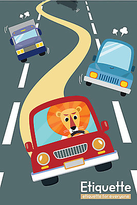 동물 캐릭터 한마리 도로 동물캐릭터 일러스트 자동차 사람없음 귀여움 운전 예절 사자 매너 난폭운전 보복운전 국내일러스트 일러캐릭터 AI파일 1 길 육상교통 컨셉 포유류 교통시설 모션 범죄 파일형식 벡터