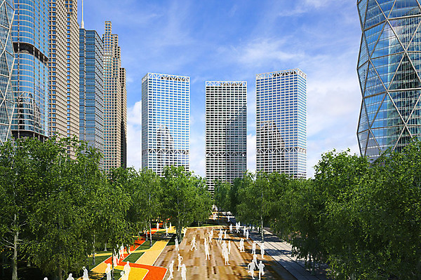 주간 PSD 나무 편집이미지 공원 백그라운드 풍경 빌딩 사람없음 야외 3D소스 3D 정원 도시 도심 디지털합성 분수대 녹지 이미지편집 편집3D 자연요소 식물 공공시설 건물 파일형식