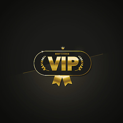 영어 일러스트 왕관 타이포그라피 사람없음 라벨 검은색 금색 고급 VIP 금박 국내일러스트 AI파일 문자 컬러 컨셉 프레임 파일형식 벡터