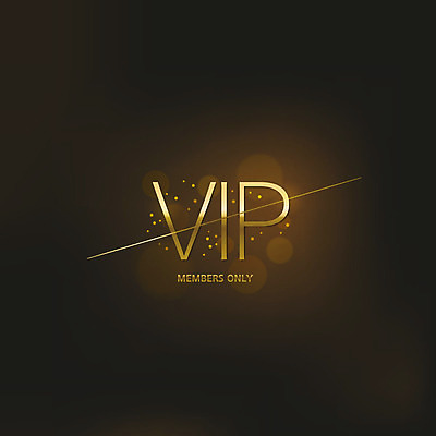 영어 일러스트 타이포그라피 사람없음 검은색 금색 고급 보케 VIP 금박 국내일러스트 AI파일 문자 컬러 컨셉 파일형식 벡터