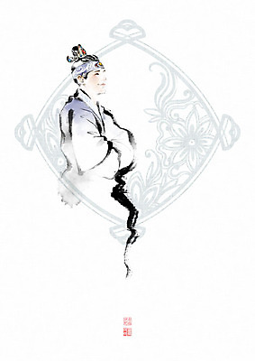 PSD 문양 남자 일러스트 장신구 캘리그라피 붓터치 한명 미소 사람 상반신 성인 전통문양 팔짱 한복 동양화 번짐 비녀 낙관 선비 성인남자한명만 국내일러스트 갓모자 모자_잡화 1 한국전통 전통 모션 전통소품 표정 미술 전통의상 남자한명만 성인남자만 파일형식 효과 헤어액세사리