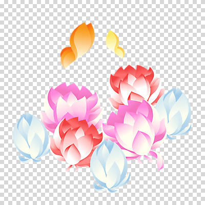 편집 편집이미지 한국전통 명절 나비 새해 연꽃 누끼 사람없음 PNG 편집소스 전통 기념일 꽃 곤충 한국 파일형식