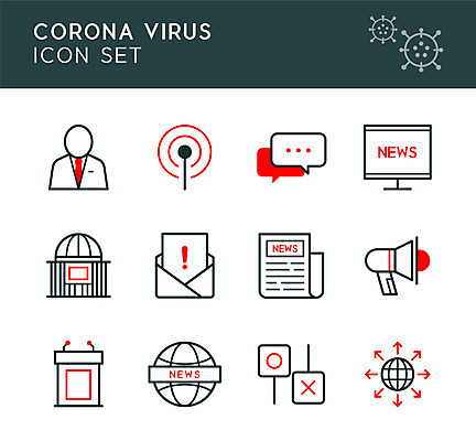 아이콘 지구 대화 사람없음 빨간색 확성기 긴급 발표 뉴스 느낌표 라인아이콘 공지사항 반대 찬성 국회 정치가 코로나바이러스 델타변이바이러스 2D아이콘 AI파일 직업 기호 컬러 말하기 바이러스 파일형식 벡터