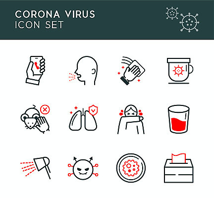 아이콘 들기 사람없음 컵 빨간색 물 만지기 금지 바이러스 화장지 위생 쥐 물컵 라인아이콘 샤워기 입가림 소매 기침 방역 코로나바이러스 델타변이바이러스 2D아이콘 AI파일 자연요소 식기 컬러 모션 가림 설치류 파일형식 벡터