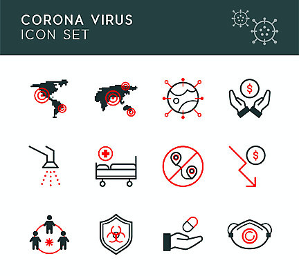 아이콘 손 지도 돈 마스크 사람없음 신체부위 빨간색 경제 세계 알약 약 바이러스 주식 하락 라인아이콘 감염 방역 병원침대 손실 코로나바이러스 델타변이바이러스 2D아이콘 AI파일 컬러 컨셉 의학 사람 금융 침대 재산 파일형식 벡터