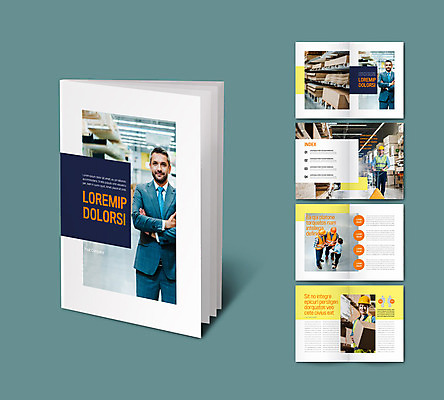 서양인 외국인 템플릿 여자 남자 산업 ZIP 리플렛 40대 중년 노동자 관리 사람 팜플렛 여러명 성인 30대 노란색 배송 창고 산업현장 물류창고 인디자인 INDD 이미지템플릿 직업 컬러 다수 인종 장년 파일형식