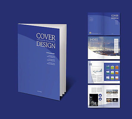 템플릿 건축 ZIP 리플렛 팜플렛 사람없음 파란색 발전소 산업단지 공업단지 인디자인 INDD 이미지템플릿 산업 컬러 공업 에너지 파일형식