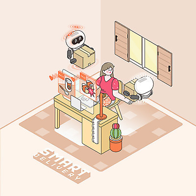 전신 PSD 라이프스타일 여자 화분 분홍색 일러스트 조명 선인장 한명 쇼핑 잼 스마트 로봇 책상 택배 통조림 택배상자 아이소메트릭 여자한명만 스토어 AI_인공지능 국내일러스트 식물 1 컬러 가구 컨셉 사람 생활 상자 운송업 소스_음식 여자만 파일형식