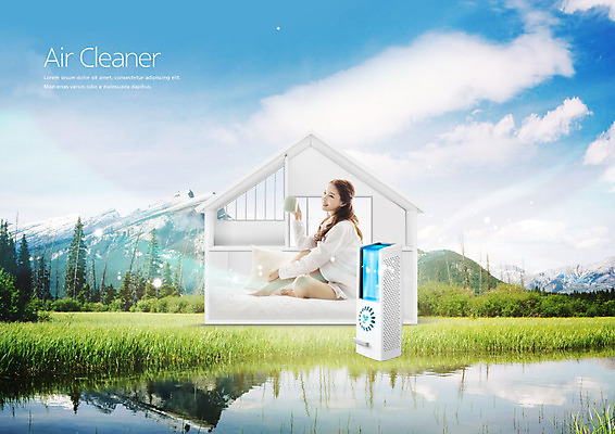 전신 PSD 편집이미지 여자 자연 산 한명 20대 성인 한국인 공기청정기 청정 성인여자한명만 이미지편집 1 사람 동양인 청년 가전제품 생태계 여자한명만 성인여자만 파일형식