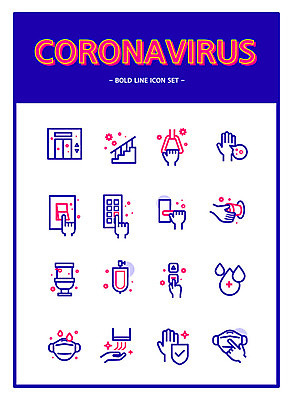 아이콘 손 버튼 손잡이 마스크 신체부위 파란색 계단 청결 바이러스 엘리베이터 사회이슈 라인아이콘 화장실 문고리 변기 스위치 버스손잡이 코로나바이러스 델타변이바이러스 2D아이콘 AI파일 컬러 컨셉 사람 문 위생 파일형식 벡터