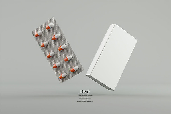 PSD 편집 편집이미지 의학 회색배경 사람없음 상자 알약 약 3D소스 3D 디지털합성 패키지 약상자 의약용품 목업 편집소스 편집3D 백그라운드 회색 오브젝트 파일형식