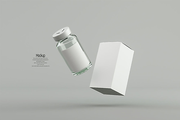 PSD 편집 편집이미지 의학 회색배경 유리병 사람없음 상자 약 3D소스 3D 약병 디지털합성 패키지 주사약 의약용품 목업 편집소스 편집3D 백그라운드 병_용기 회색 오브젝트 병_담는 파일형식