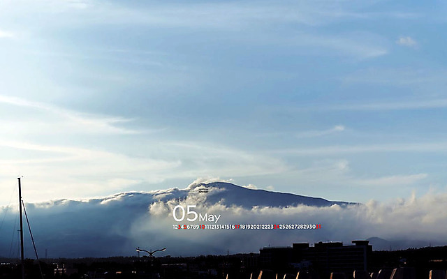 JPG 월페이퍼 바탕화면 5월 날짜 파일형식