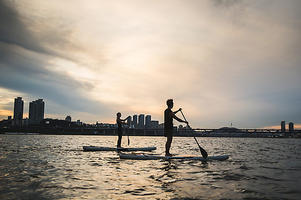 포토 JPG 주간 전신 커플 응시 여자 남자 스포츠 서기 들기 20대 성인 야외 두명 옆모습 강 한국인 수상스포츠 잡기 노 한강 노젓기 성인만 패들보드 국내포토 자연요소 시선 뷰포인트 관계 모션 서울 사람 동양인 청년 서핑 랜드마크 선박 파일형식