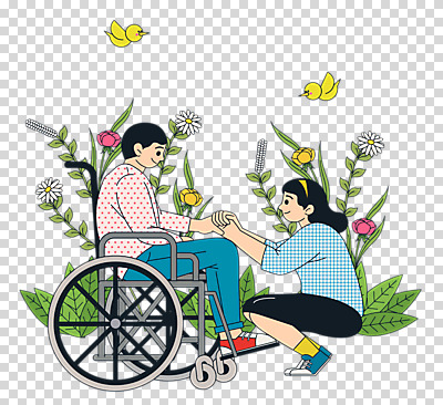전신 편집 편집이미지 커플 여자 남자 꽃 두마리 조류 사랑 누끼 두명 봄 장애인 휠체어 PNG 장애인의날 편집소스 식물 동물 계절 감정 2 관계 사람 장애 파일형식 법정기념일