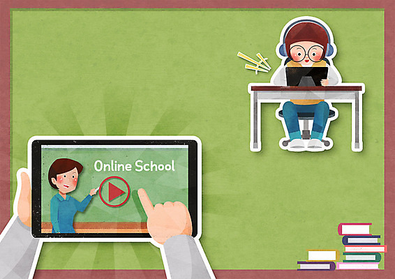 전신 PSD 학생 손 여자 교육 일러스트 수업 모바일 한명 상반신 신체부위 책 초록색 터치 사회이슈 책상 온라인 에듀 에듀케이션 온라인강의 여자한명만 스쿨팩 사회적거리두기 원격수업 온라인개학 온택트 국내일러스트 1 캠페인 컬러 가구 컨셉 사람 강의 개학 원격 여자만 파일형식 언택트