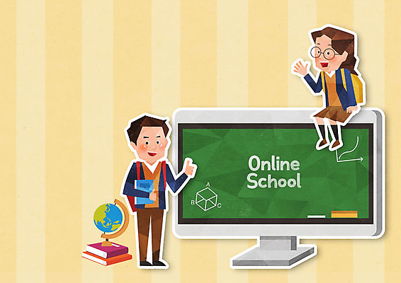 전신 PSD 학생 여자 교육 남자 일러스트 청소년 수업 모바일 두명 컴퓨터 노란색 사회이슈 온라인 에듀 에듀케이션 온라인강의 십대만 스쿨팩 사회적거리두기 원격수업 온라인개학 온택트 랜선라이프 국내일러스트 라이프스타일 캠페인 컬러 컨셉 사람 전자제품 강의 개학 원격 파일형식 언택트