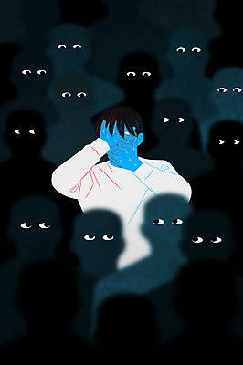 PSD 응시 남자 실루엣 일러스트 그림자 한명 사람 상반신 성인 피해 불안 얼굴가리기 정신병 정신질환 환각 성인남자한명만 조현병 국내일러스트 1 시선 감정 촬영기법 가림 질병 증상 남자한명만 성인남자만 파일형식