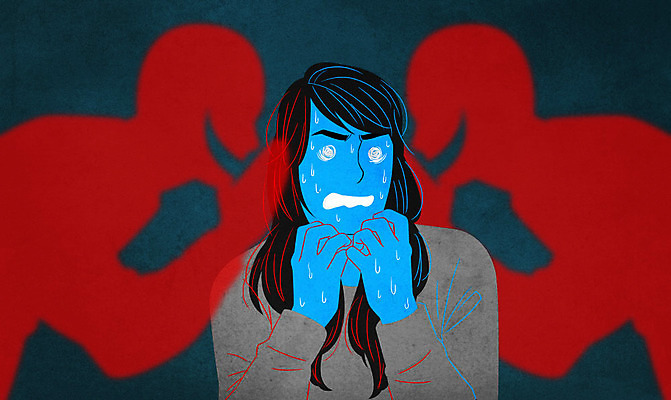 PSD 여자 실루엣 일러스트 한명 사람 상반신 성인 피해 귓속말 불안 정신병 정신질환 성인여자한명만 과대망상 조현병 국내일러스트 1 감정 촬영기법 질병 사자성어 여자한명만 성인여자만 파일형식