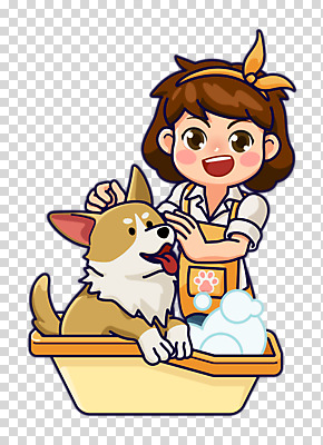 전신 편집이미지 직업 여자 직업캐릭터 한명 서기 누끼 반려동물 앞치마 목욕 개 강아지 PNG 반려 애견미용 애견미용사 여자한명만 편집소스 동물 캐릭터 1 포유류 모션 사람 뷰티 청결 미용사 여자만 파일형식