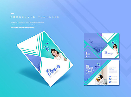 PSD 템플릿 표지디자인 북디자인 출판디자인 여자 표지 ZIP 내지 리플렛 북커버 의학 마스크 사람 팜플렛 20대 성인 10대 세명 파란색 소파 한국인 도시 열 바이러스 감기 예방 박테리아 기침 민트색 여자만 이미지템플릿 컬러 의자 청소년 동양인 청년 질병 파일형식