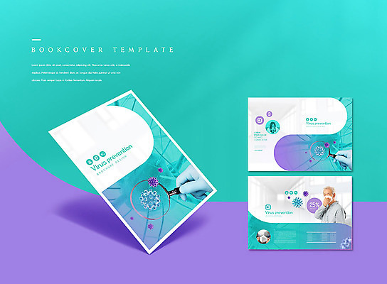PSD 템플릿 표지디자인 북디자인 손 출판디자인 여자 표지 노년 남자 ZIP 내지 리플렛 북커버 의학 돋보기 마스크 사람 팜플렛 20대 성인 보라색 한국인 바이러스 예방 70대 박테리아 기침 민트색 이미지템플릿 컬러 동양인 청년 신체부위 파일형식