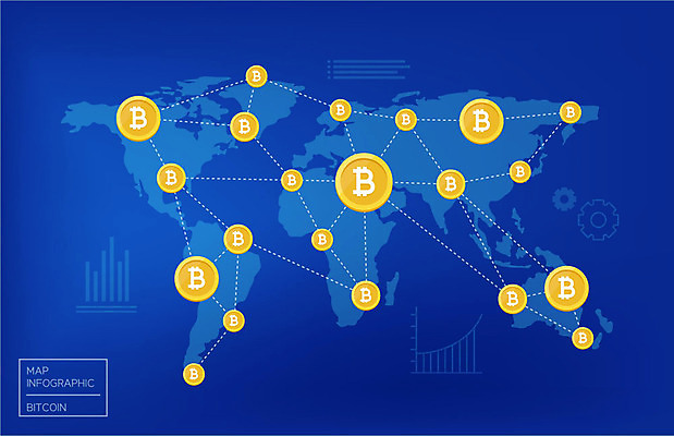 세계지도 지도 돈 일러스트 그래프 사람없음 금융 경제 파란색 인포그래픽 분포 가상화폐 국내일러스트 AI파일 컬러 세계 재산 파일형식 벡터
