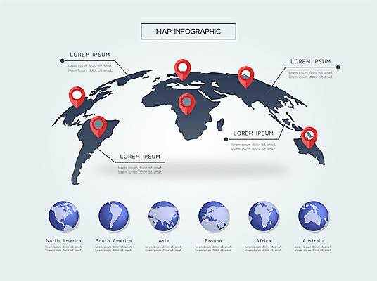 지구 세계지도 지도 일러스트 사람없음 지구본 인포그래픽 위치 국내일러스트 AI파일 세계 파일형식 벡터
